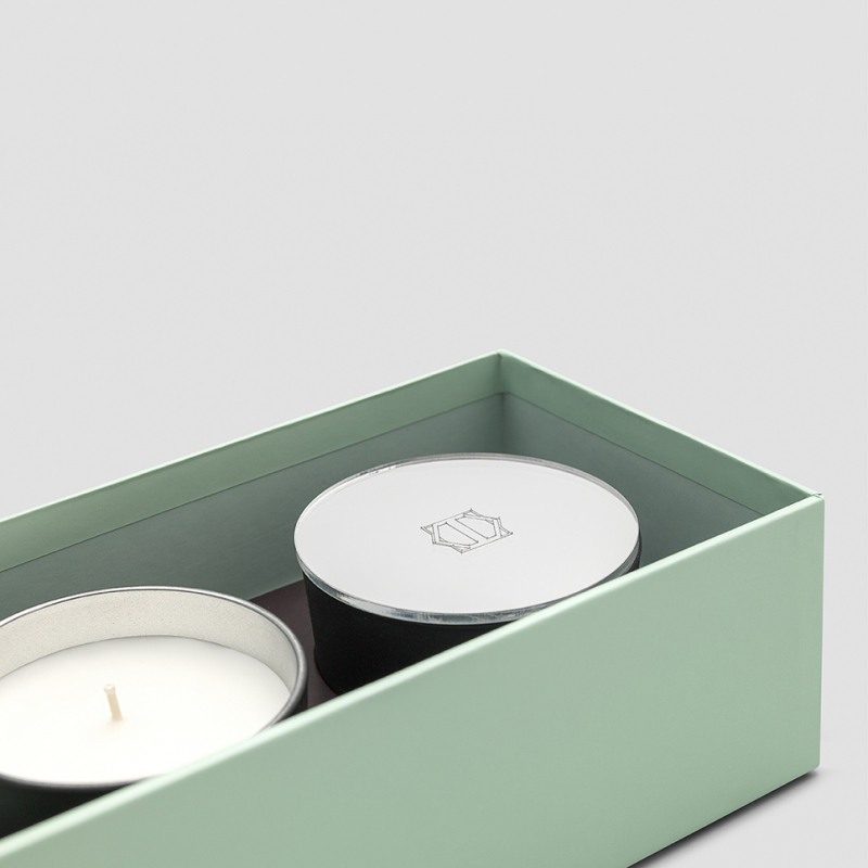Scented candle set ALFABIA