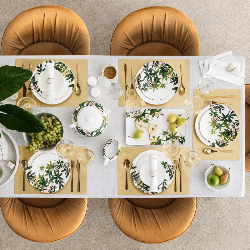 Rectangle dish BELIZE    
