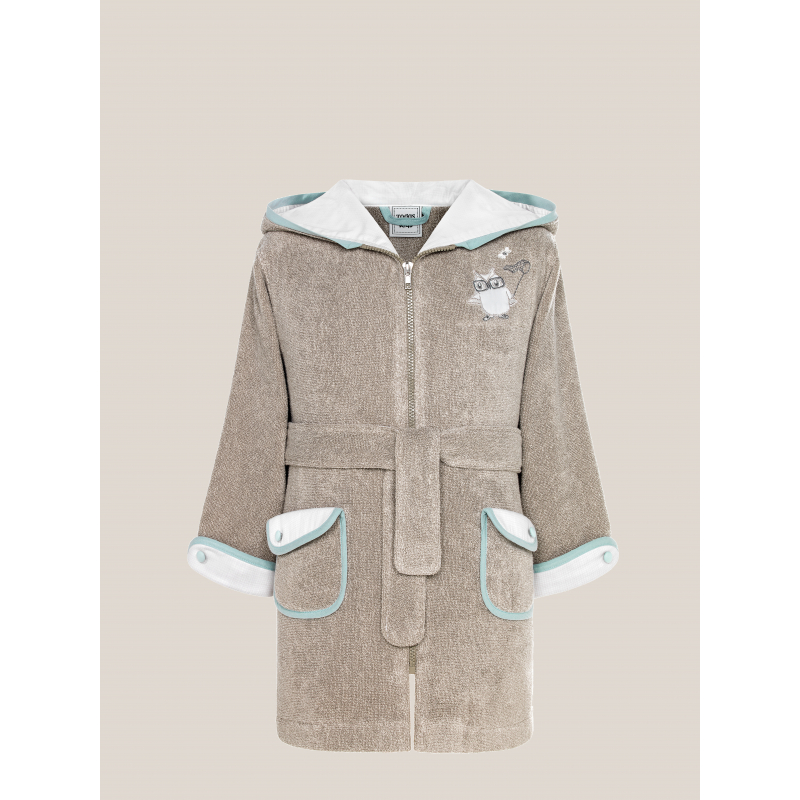 Kids bathrobe CHEEKY OWLS