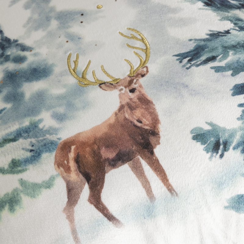 Decorative pillow SNOWY 