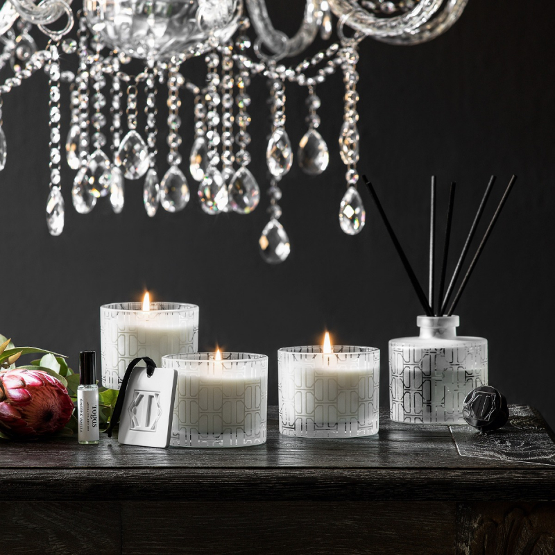 Scented candle GINGER & VANILLA