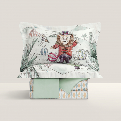 Bed linen set for babies CIRCUS