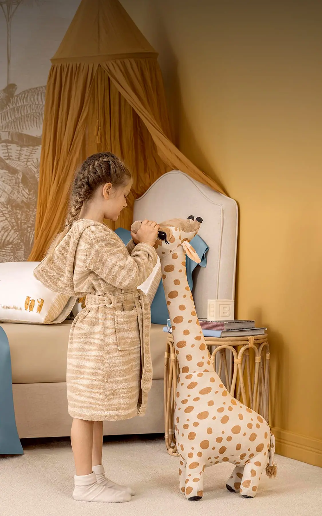 Safari Kids Bathrobe<br>Adventure Begins in Softness